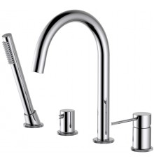 Timo 2320/00Y Saona Смеситель на борт ванны, на 4 отв., Комплект, хром 2320/00Y