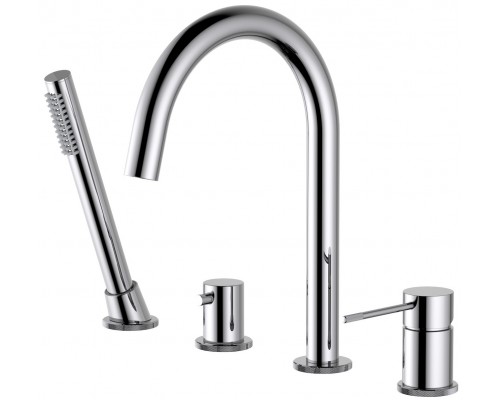 Timo 2320/00Y Saona Смеситель на борт ванны, на 4 отв., Комплект, хром 2320/00Y