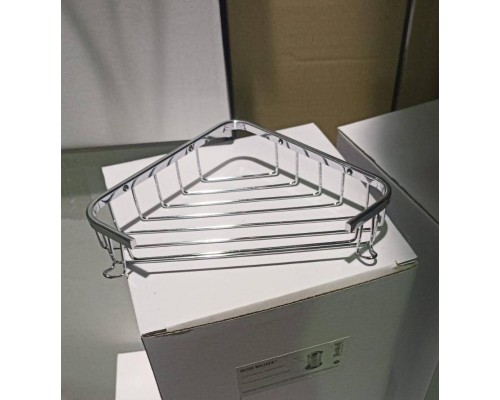 TW Harmony 534, подвесная полочка-решетка угловая 18x18xh4, цвет: хром. TWHO534cr TW Harmony 534, подвесная полочка-решетка угловая 18x18xh4, цвет: хром. TWHO534cr