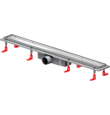 Душевой трап (лоток) AM.PM PrimeFlow Tile 80 см, сталь матовая
