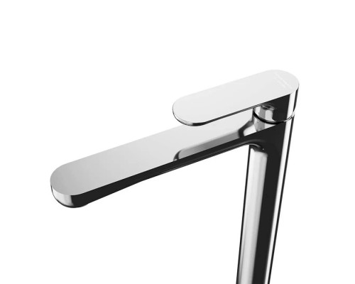 Kerama Marazzi Ole Смеситель для раковины, высокий, 1 отв., без донного клапана, цвет: хром. 69416KM.21.018 Kerama Marazzi Ole Смеситель для раковины, высокий, 1 отв., без донного клапана, цвет: хром. 69416KM.21.018