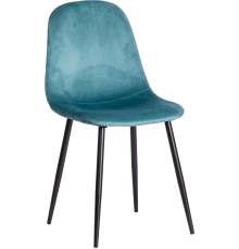 Стул TetChair Модерн Breeze вельвет light pale green, ножки черные