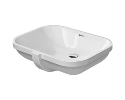 Duravit D-Code Раковина 56х40см., без отв., с переливом, цвет: белый. 0338560000 Duravit D-Code Раковина 56х40см., без отв., с переливом, цвет: белый. 0338560000