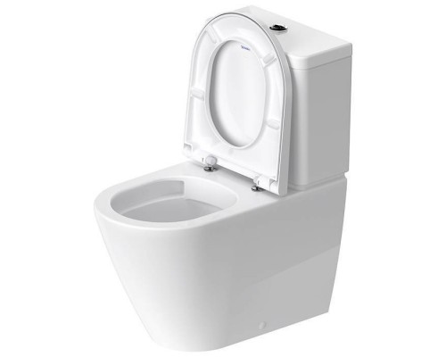 Duravit D-Neo Унитаз-моноблок 37x65см., безободковый, слив универсальный, цвет: белый. 0944100005, 2002090000 Duravit D-Neo Унитаз-моноблок 37x65см., безободковый, слив универсальный, цвет: белый. 0944100005, 2002090000
