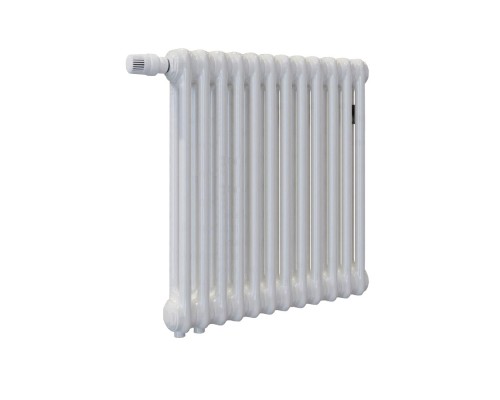 Трубчатый радиатор Arbonia 2057V, 12 секций, нижнее подключение(с вентилем) без накладок 2057/12 RAL 9016 № 69 твв