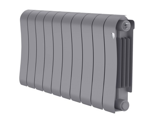 Радиатор биметаллический Royal Thermo Infinity 300 10 секций, Silver Satin Радиатор биметаллический Royal Thermo Infinity 300 10 секций, Silver Satin