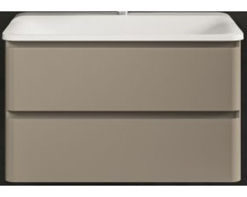 AQM900480BGS4тумба под умывальник подвесная 80 см., цвет бежевый. AQM900480BG