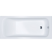 Акриловая ванна 1ACReal Стандарт Гамма Щ0000028715 без опоры 130x70 см, пристенная, белая