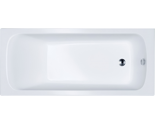 Акриловая ванна 1ACReal Стандарт Гамма Щ0000028715 без опоры 130x70 см, пристенная, белая