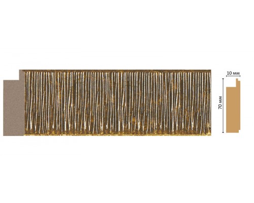 Молдинг DECOMASTER 108-17 (70*10*2400мм)