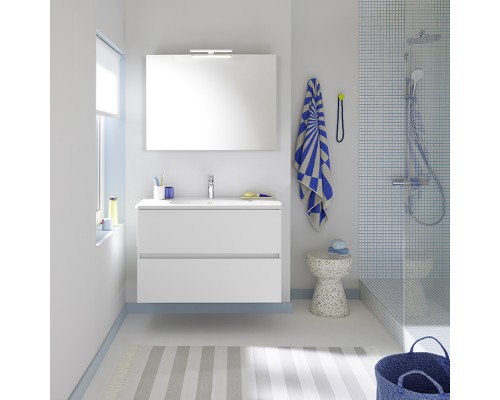 Burgbad Rocio Зеркало 100х70см., подвесное, цвет: серый. SIKC100