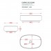 Artceram Cognac Раковина 55х35 см, без отв., накладная, цвет: ombra bruciata. COL003 19 00