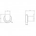 Gessi Emporio accessories Крючок, подвесной, цвет: Finox Brushed Nickel. 38921#149