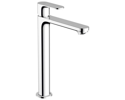 Hansgrohe Rebris S Смеситель для раковины, высокий, 1 отв., с донным клапаном, цвет: хром. 72580000 Hansgrohe Rebris S Смеситель для раковины, высокий, 1 отв., с донным клапаном, цвет: хром. 72580000