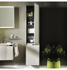 Burgbad Yso Шкаф подвесной 40x35x176 см, цвет: песочный глянцевый. HSHB040 L F2141