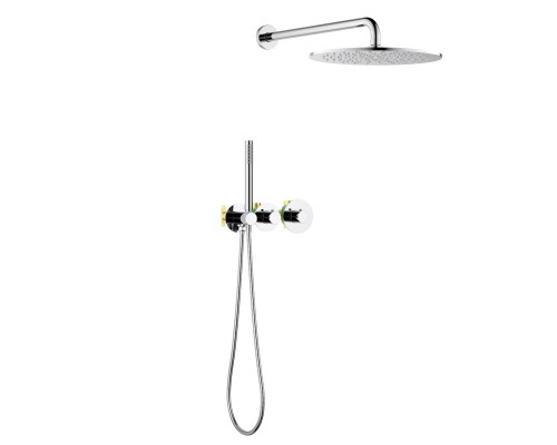 Timo SX-2359/00SM Saona Набор для комплектации душа, с терм., Ø300/микрофон мм, 1/1 режим, хром SX-2359/00SM