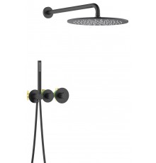 Timo SX-2359/03SM Saona Набор для комплектации душа, с терм., Ø300/-- мм, 1/1 режим, черный SX-2359/03SM