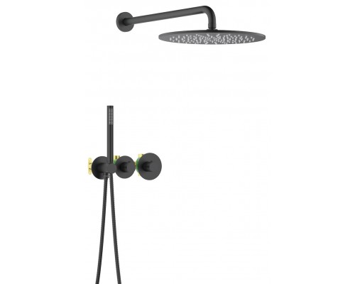 Timo SX-2359/03SM Saona Набор для комплектации душа, с терм., Ø300/-- мм, 1/1 режим, черный SX-2359/03SM
