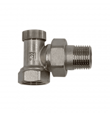 Запорный клапан Primoclima Armature угловой 1/2 никелированный PC1212RA
