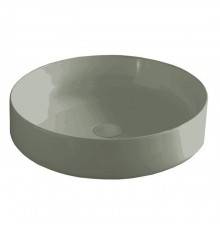 ArtCeram Cognac Раковина 48 см, без отв., накладная, без слив-перелива, цвет: grigio oliva. COL002 15 00