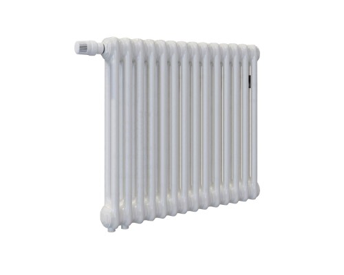 Трубчатый радиатор Arbonia 2057V, 14 секций, нижнее подключение(с вентилем) без накладок 2057V/14 RAL 9016 №69 твв