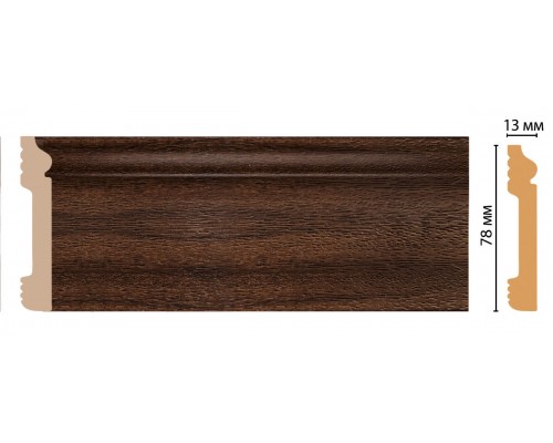 Плинтус напольный DECOMASTER D005-438ДМ (79*13*2400мм) Плинтус напольный DECOMASTER D005-438ДМ (79*13*2400мм)