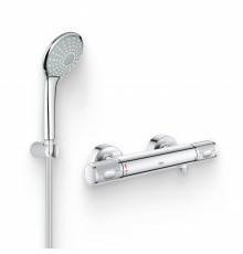 Душевой комплект Термостат Grohe Grohtherm 1000 Performance для душа + Гарнитур Euphoria Mono 110  27354000