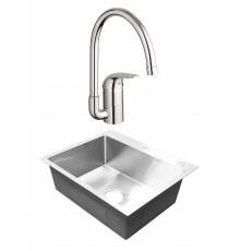 Комплект Мойка AZARIO Sabrina + Смеситель Grohe Euroeco