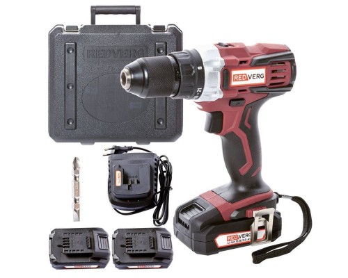 Шуруповерт аккумуляторный REDVERG RD-SD18V Шуруповерт аккумуляторный REDVERG RD-SD18V