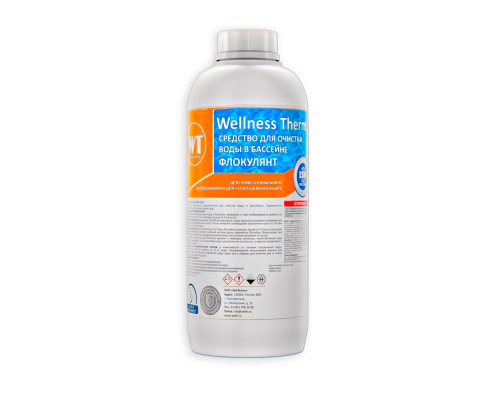 Флокулянт Wellness Therm Средство для очистки воды в бассейне 1 л. 312620