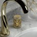 THG Hirondelles Gold Stamped Смеситель для раковины, 3 отв., цвет: Soft gold. A4L-F30-151