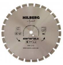 Диск алмазный Hilberg 450*25,4 Hard Materials Лазер асфальт HM310