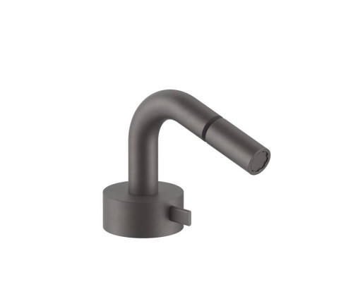 Fantini AF/21 Смеситель для биде, 1 отв., излив: 13 см, цвет: Matt Gun Metal PVD. 27 P5 A008WF