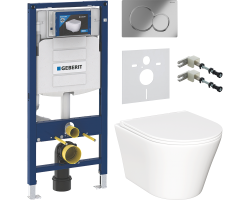 Комплект Унитаз подвесной Ceramicanova Forma CN3011 с микролифтом + Крепления Geberit Duofix 111.815.00.1 к стене + Шумоизоляция 156.050.00.1 + Инсталляция UP 320 111.300.00.5 + Кнопка Sigma 01 115.770.21.5 хром Комплект Унитаз подвесной Ceramicanova Forma CN3011 с микролифтом + Крепления Geberit Duofix 111.815.00.1 к стене + Шумоизоляция 156.050.00.1 + Инсталляция UP 320 111.300.00.5 + Кнопка Sigma 01 115.770.21.5 хром