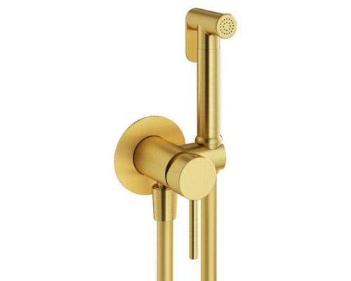 Plumberia Selection IXO Гигиенический душа, со смесителем, душ и держатель из металла, шланг PVC 125см., цвет: золото брашированное. XO2000OB Plumberia Selection IXO Гигиенический душа, со смесителем, душ и держатель из металла, шланг PVC 125см., цвет: золото брашированное. XO2000OB