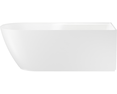 Акриловая ванна Wellsee Camellia 2.0 R 165x80 см, отдельностоящая, белая, на ножках, со сливом-переливом, с донным клапаном, фурнитура золото
