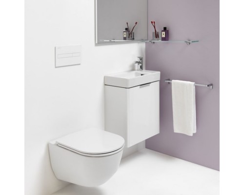 Laufen Pro Унитаз подвесной 36х53х34см., покрытие LCC, цвет: белый. 8.2095.6.400.000.1