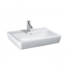 Laufen Pro Раковина 55х48х11,5см, подвесная/накладная с 1 отв., c переливом, цвет: белый. 8.1895.1.000.104.1