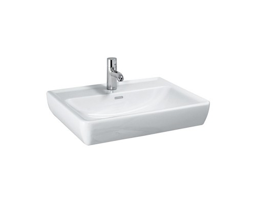 Laufen Pro Раковина 55х48х11,5см, подвесная/накладная с 1 отв., c переливом, цвет: белый. 8.1895.1.000.104.1 Laufen Pro Раковина 55х48х11,5см, подвесная/накладная с 1 отв., c переливом, цвет: белый. 8.1895.1.000.104.1