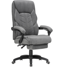 Кресло руководителя Woodville Traun dark gray, опора black