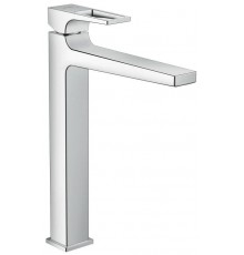 HG 74 512 000 Metropol Смеситель для свободностоящей раковины 259 мм, Push-Open 74512000