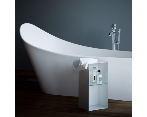 Laufen Palomba Ванна 180x89x54см, свободностоящая, из материала Sentec, цвет: белый. 2.4580.2.000.000.1