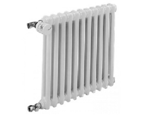 Стальной 2-х трубчатый радиатор Arbonia 2045, 14 секций, высота: 450 мм, длина: 630 мм, цвет: RAL 9016 (белый), боковое подключение № 12, диаметр подключения: 1/2