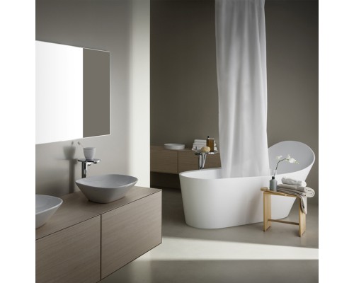 Laufen Palomba Ванна 180x89x54см, свободностоящая, из материала Sentec, цвет: белый. 2.4580.2.000.000.1