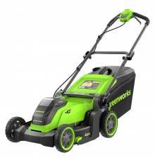 Газонокосилка аккумуляторная Greenworks GD40LM411, 40V ( без АКБ и ЗУ)