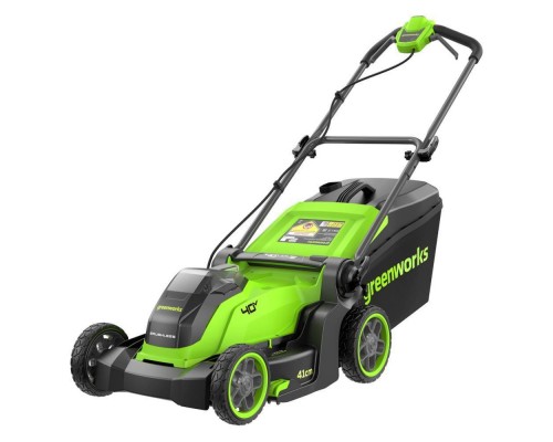 Газонокосилка аккумуляторная Greenworks GD40LM411, 40V ( без АКБ и ЗУ)