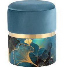 Пуф Stool Group Кэрри с ящиком, велюр gingko