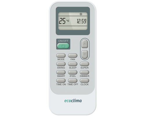 Настенный кондиционер Ecoclima ECW-HE18/BB-4R2 + EC-HE18/B-4R2 Настенный кондиционер Ecoclima ECW-HE18/BB-4R2 + EC-HE18/B-4R2