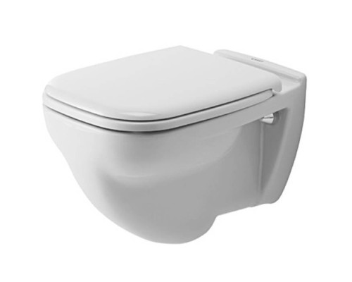Duravit D-Code Унитаз подвесной с горизонтальным смывом, 35.5x54см, Цвет: Белый. 22100900002