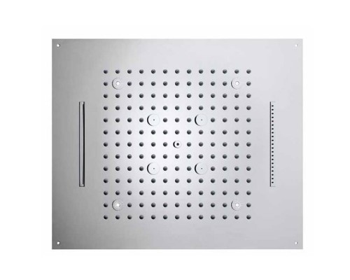 BOSSINI DREAM/4 Верхний душ 570 x 470 мм, 4 режима (дождь, каскад, водопад, туман), с 4 LED (белый), блок питания/управления, цвет: хром. H38918.030